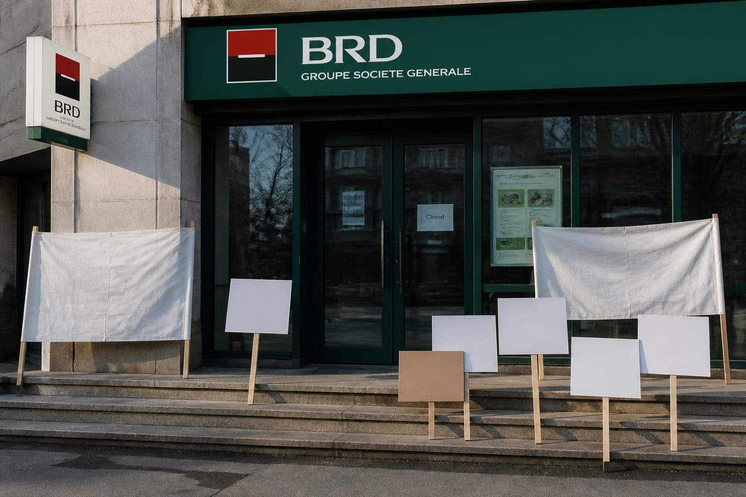 Grevă de avertisment la BRD pe fondul negocierilor eșuate pentru contractul colectiv de muncă