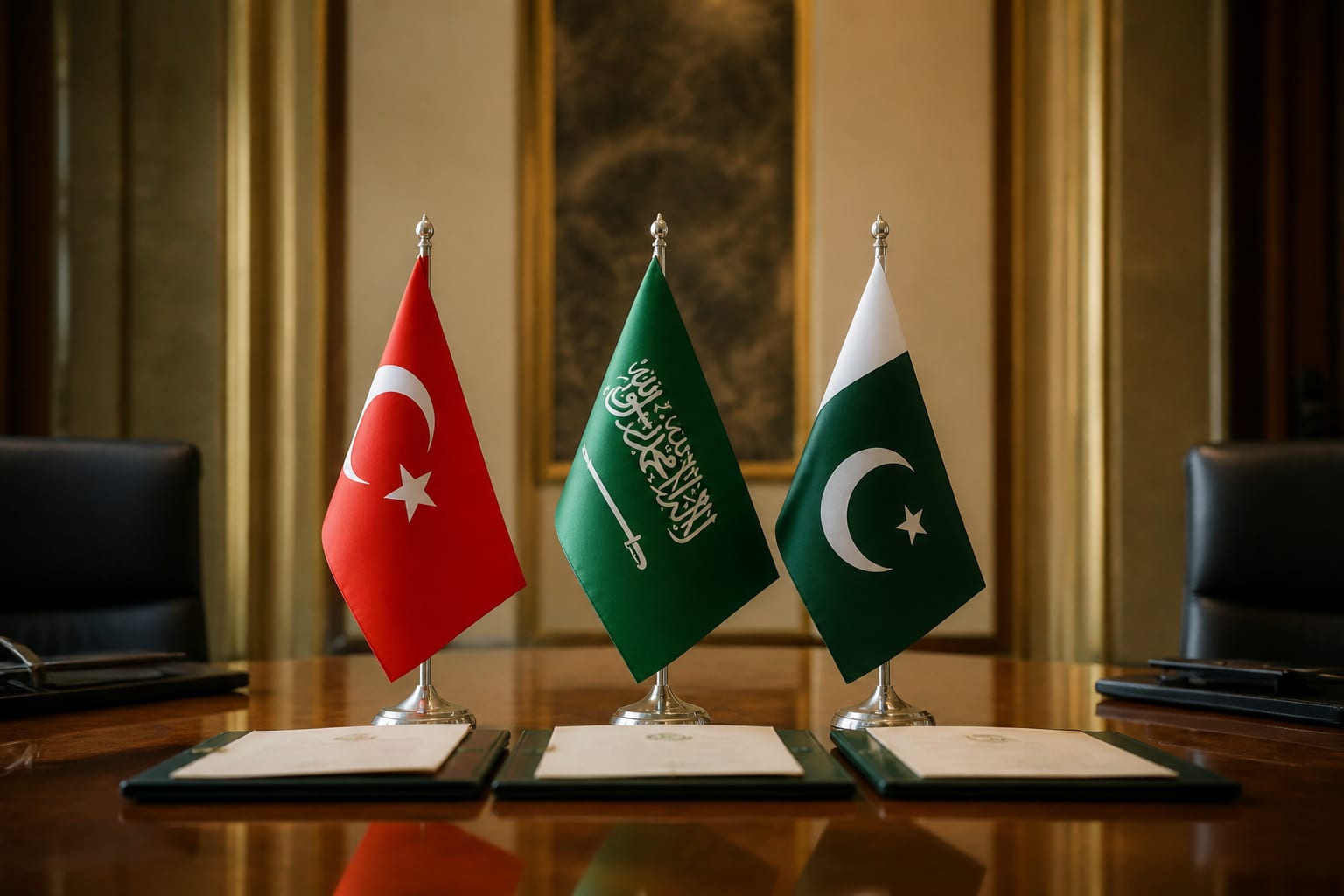 Turcia, Arabia Saudită și Pakistan au semnat un pact de apărare reciprocă