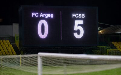 FCSB învinge FC Argeș cu 5-0 la Mioveni și trece pe primul loc în grupa C din Cupa României