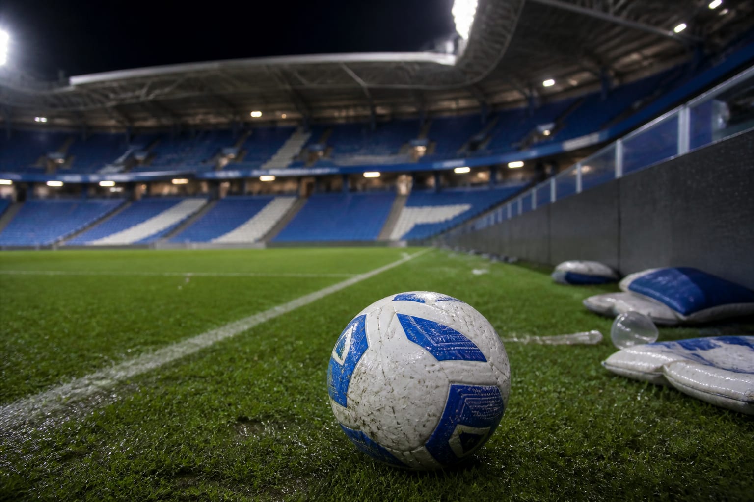 Minge pe gazonul RCDE Stadium