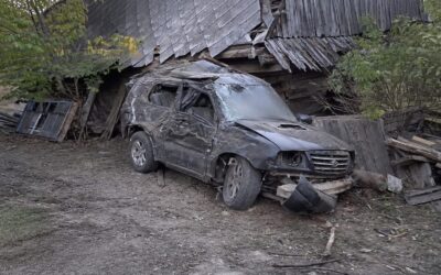 Accident mortal în Mărișel, un autoturism a căzut într-o râpă de peste 50 de metri