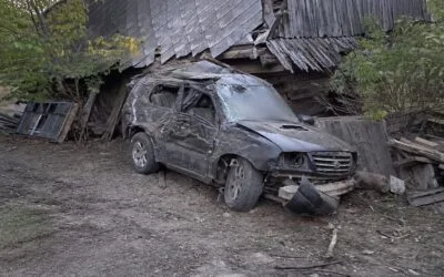 Accident mortal în Mărișel, un autoturism a căzut într-o râpă de peste 50 de metri