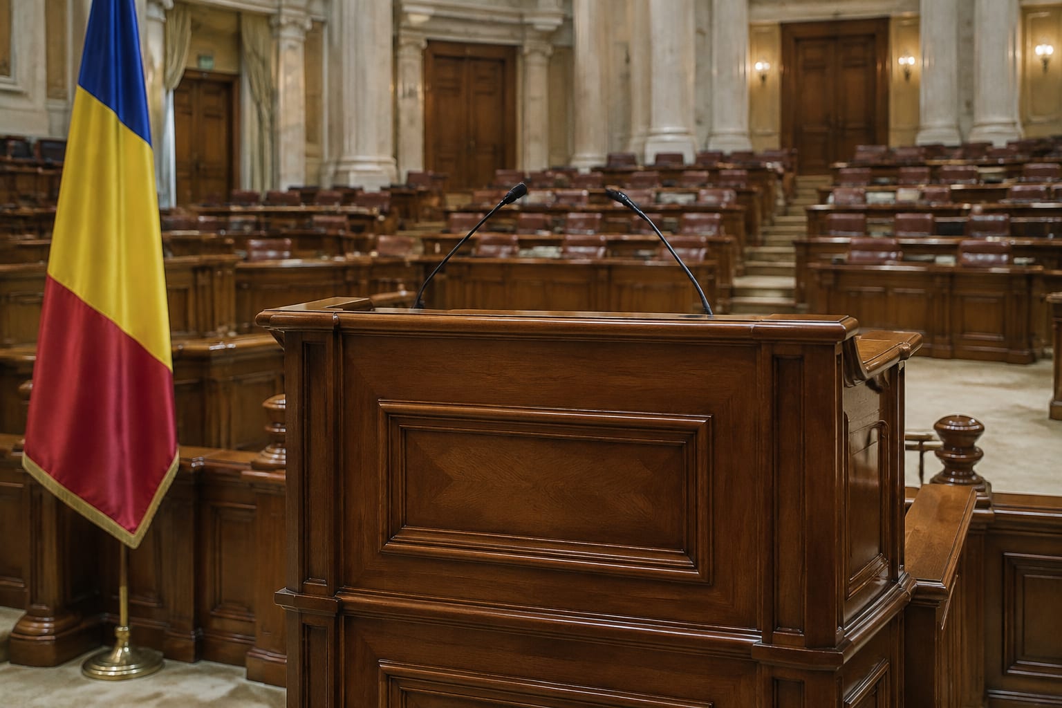 Tribuna de la Romanian Chamber