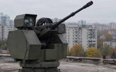 Ucraina anunță prima interceptare cu o turelă automată a unei drone rusești cu reacție
