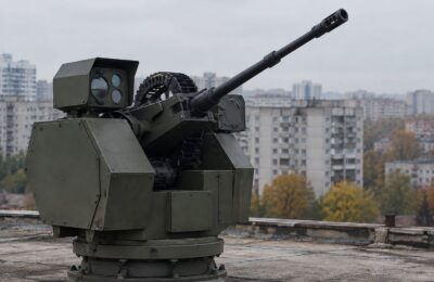 Ucraina anunță prima interceptare cu o turelă automată a unei drone rusești cu reacție